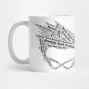 Word Art - Light Colored Mug